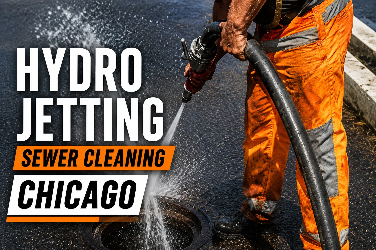 Hydro Jetting Sewer Cleaning Chicago High Pressure Drain Service
